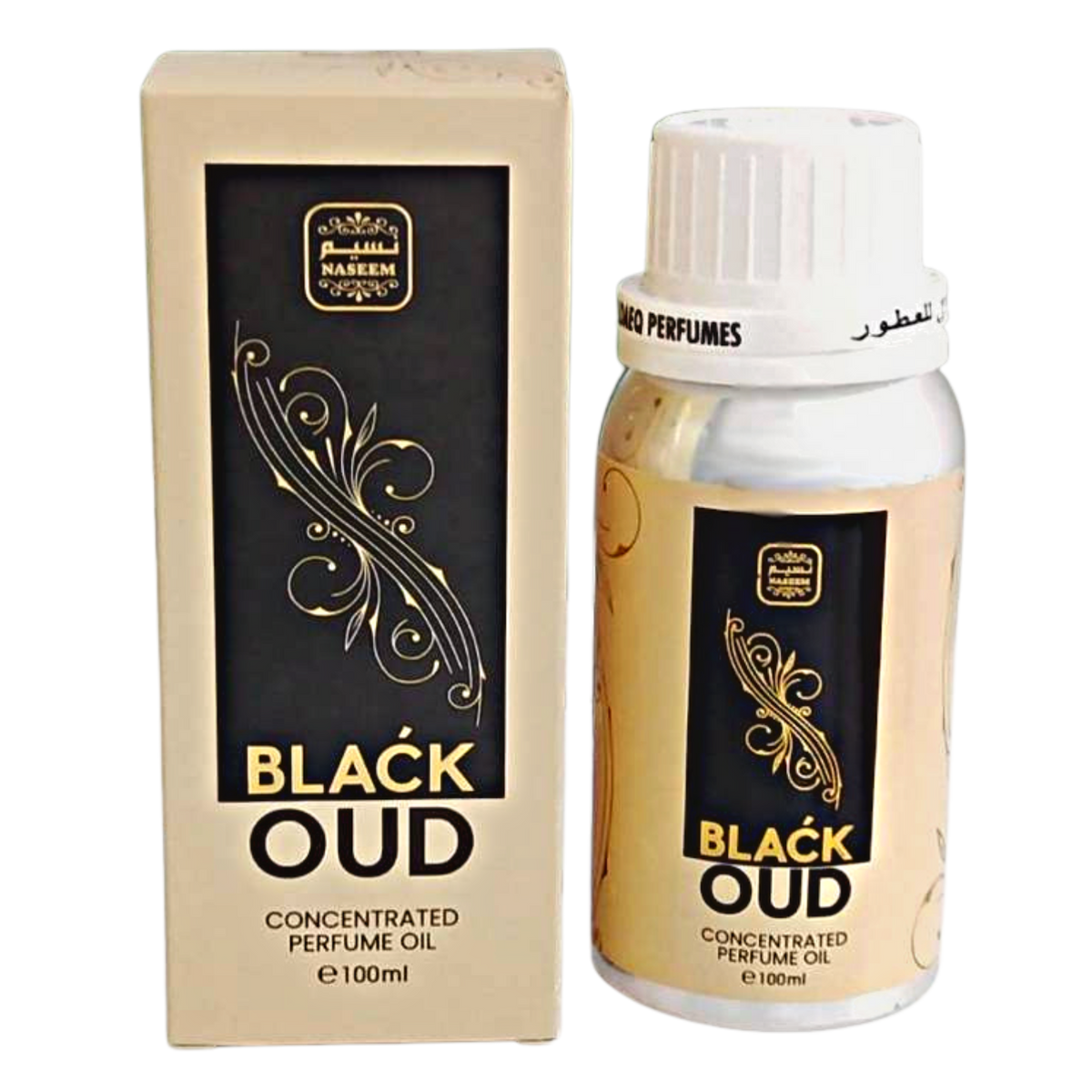 Naseem Black Oud Perfume Oil Fruity Floral Perfume Unisex Fragrances