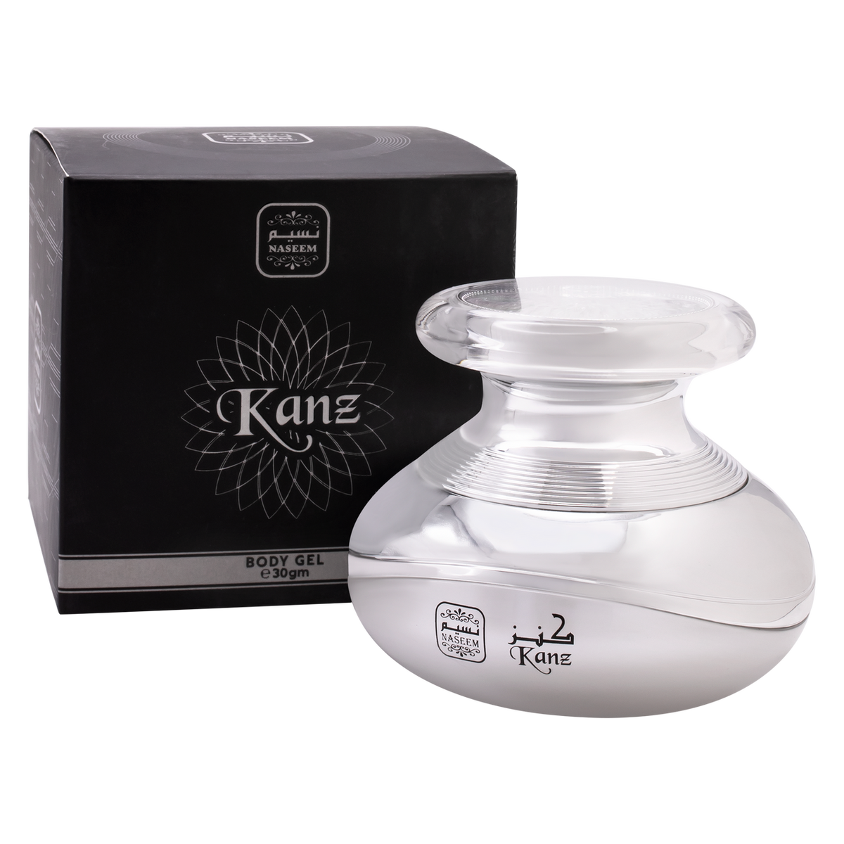 Naseem Kanz Body Gel Floral Amber Musk Moisturizer Women's Gel