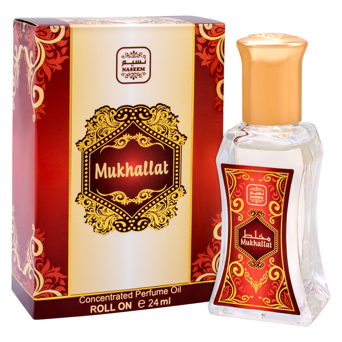 Naseem Mukhallat Roll On Fruity Floral Perfume Oil Women's Fragrances