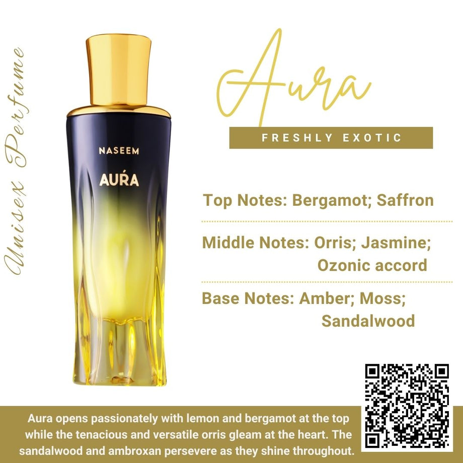 AURA Aqua Perfume for Unisex Fl Oz