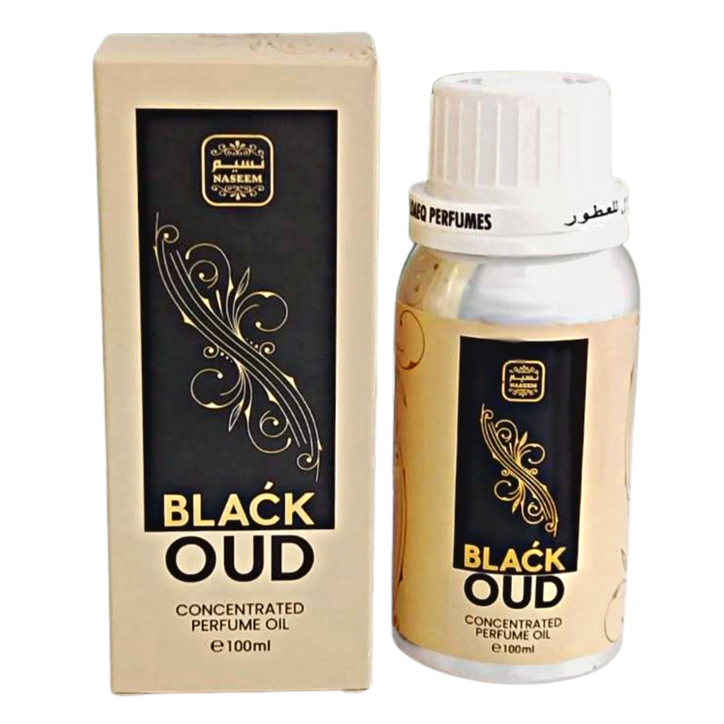 NASEEM BLACK OUD Perfume Oil for Unisex 3.40 Fl Oz - Burhani Oud Store USA