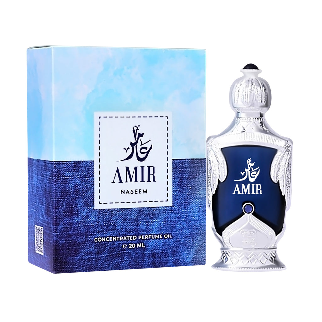 NASEEM AMIR Perfume Oil for Men 0.68 Fl Oz
