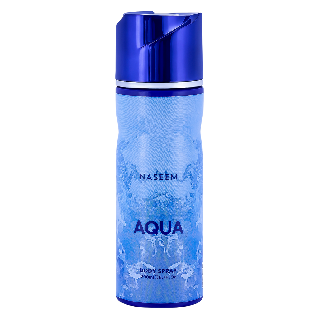NASEEM AQUA Body Spray for Unisex 6.8 Fl.Oz. - Burhani Oud Store USA