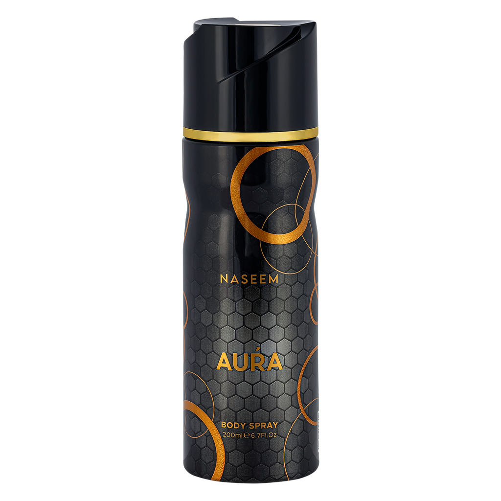 NASEEM AURA Body Spray for Unisex 6.8 Fl.Oz. - Burhani Oud Store near me