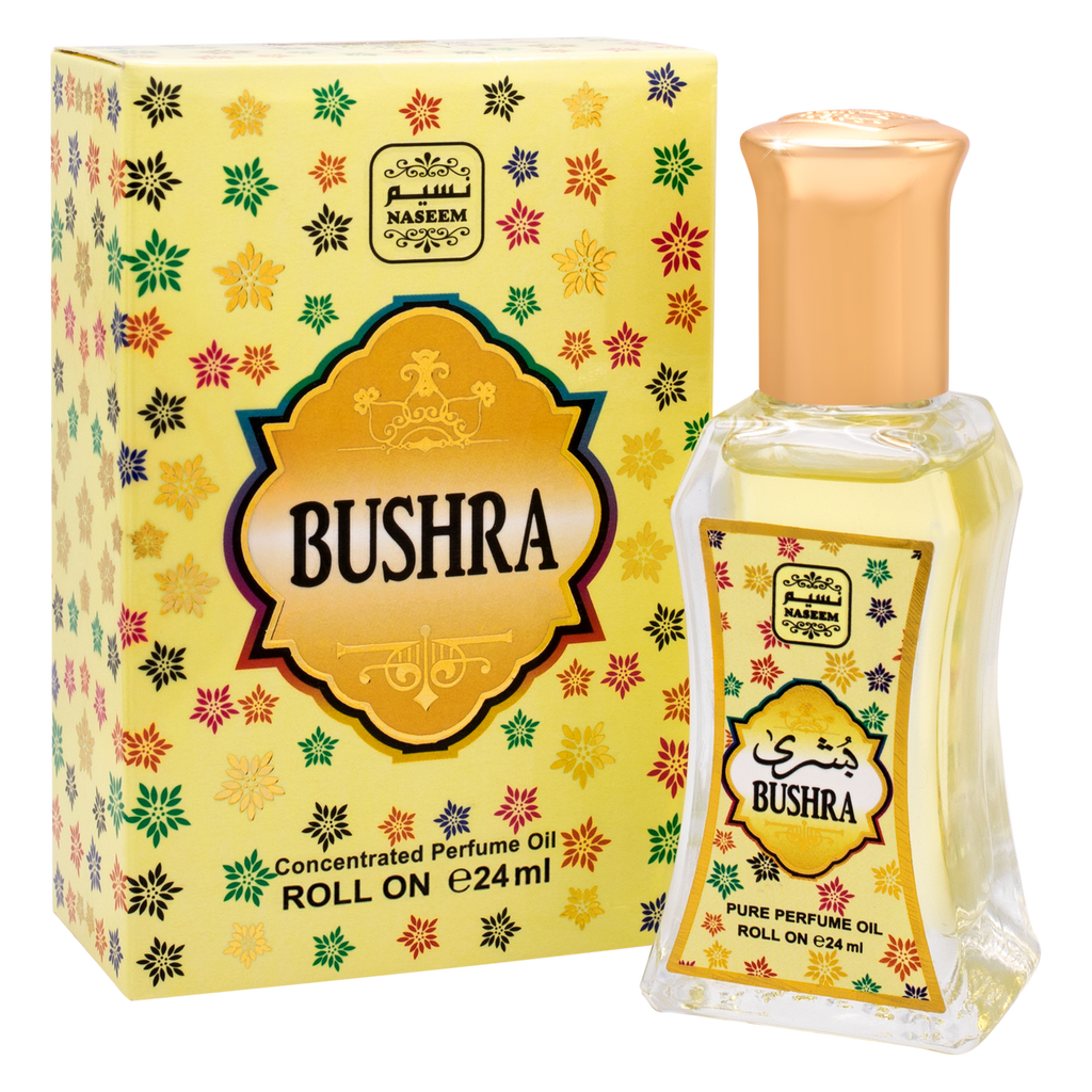 NASEEM BUSHRA Roll On Perfume Oil for Women 0.81 Fl Oz - Burhani Oud Store Houston Texas